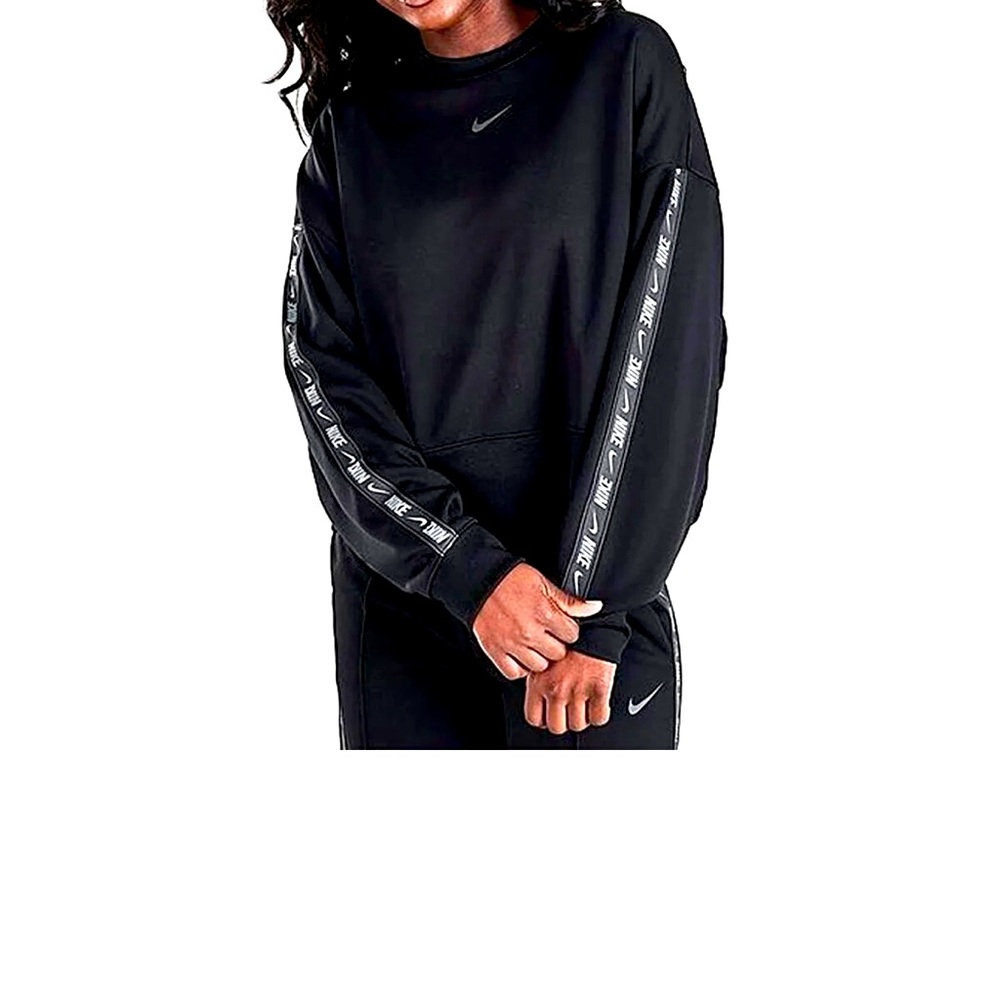 Women's Nike Sportswear Tape Logo Oversized Sweatshirt